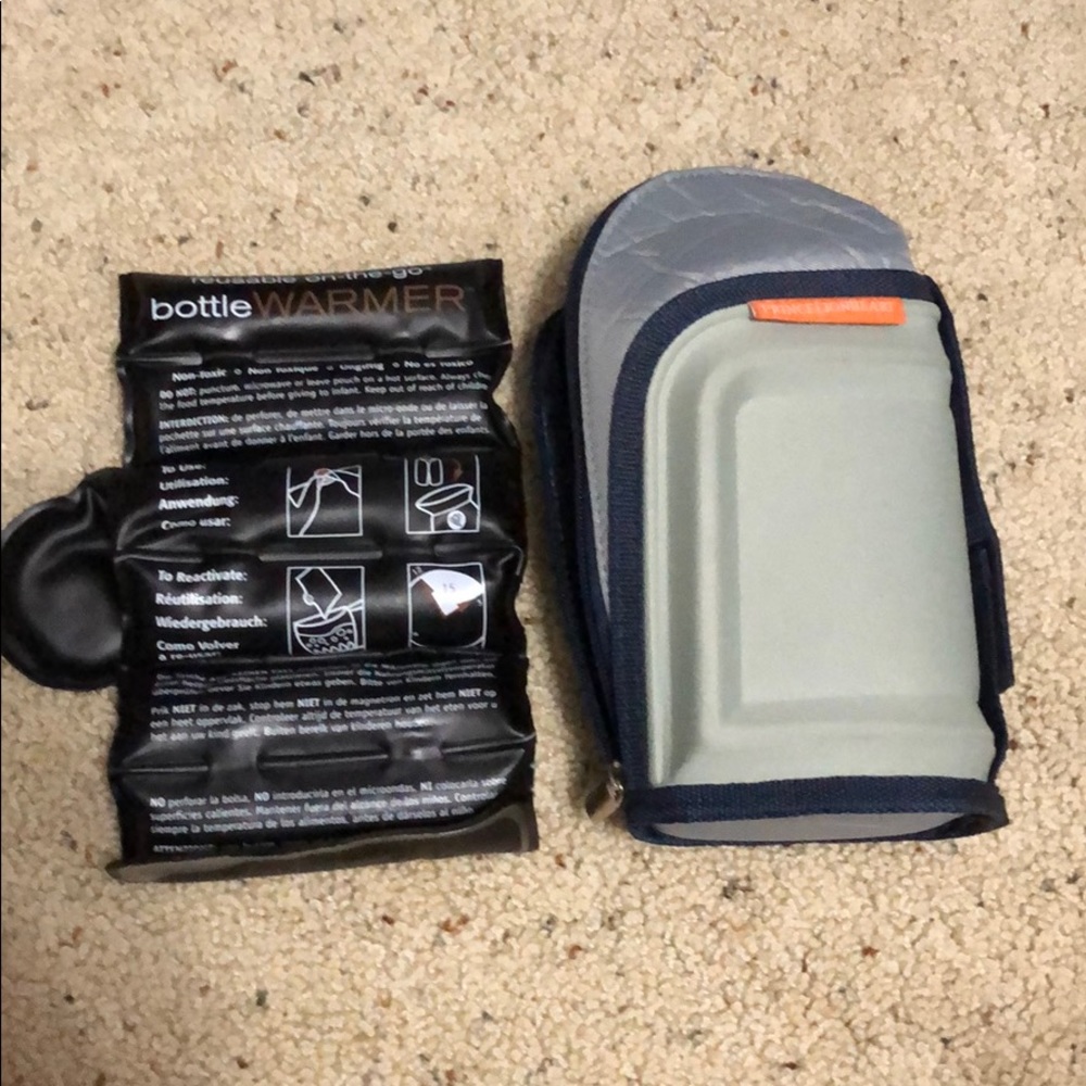 Travel bottle warmer